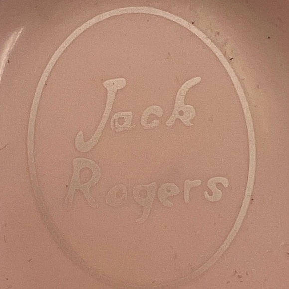 Jack Rogers Pink Gold Alana Jelly T-Strap Flip Flop Tassel Sandals Size 10 Women - Picture 2 of 10